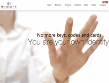 Tablet Screenshot of biodit.com